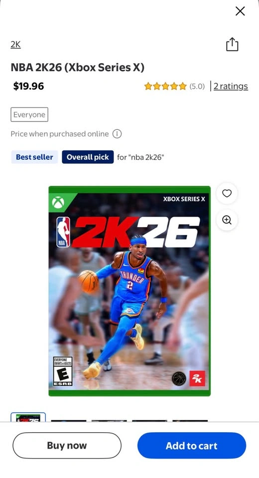 Brand New Sealed NBA 2K26 (Xbox Series X) - photo 3