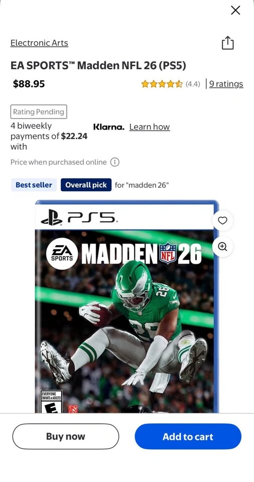 Brand New Sealed Madden NFL 26 (PS5) - photo 3
