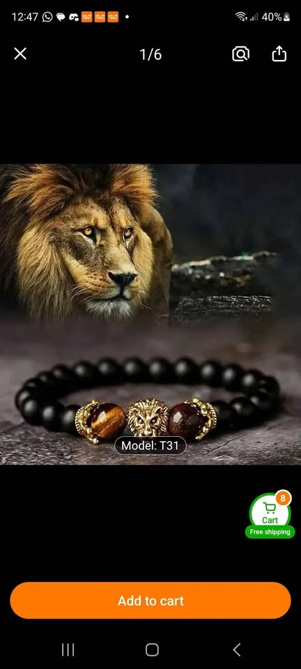 Elegant Watch Set with Lion Head Bracelet and Necklace - photo 3
