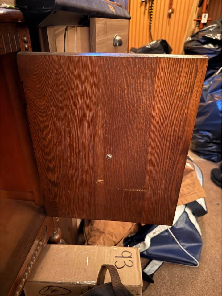 Vintage Wood Sideboard with Drawers - photo 4