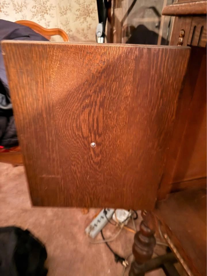 Vintage Wood Sideboard with Drawers - photo 5