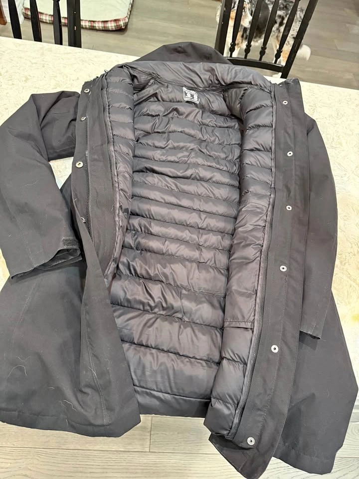 Mountain Warehouse Black 3-in-1 Long Jacket