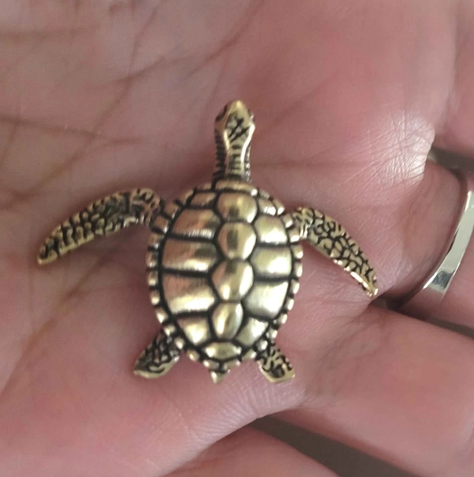 Copper turtles, sea turtles, and cute copper decor - photo 2