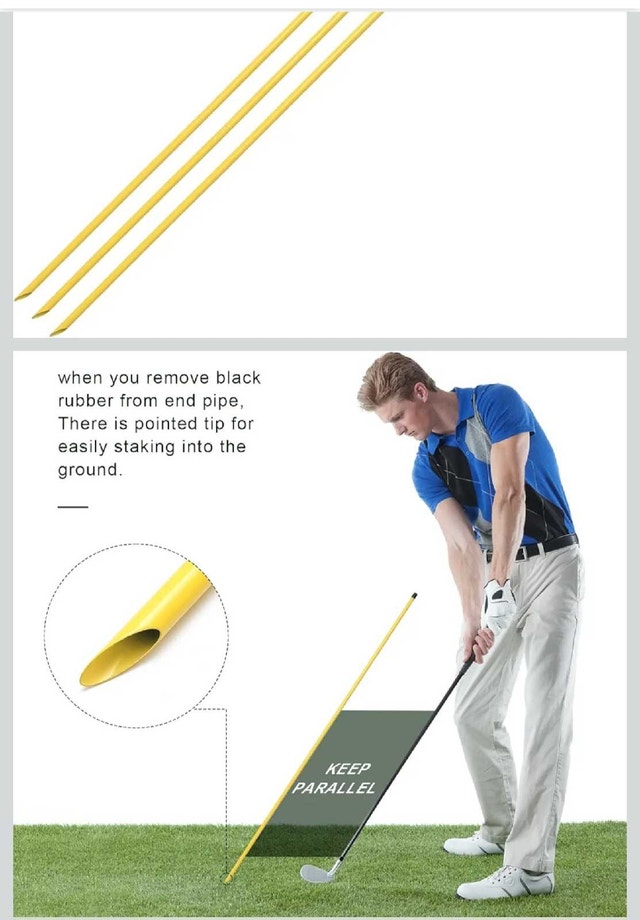 Golf Alignment Sticks 3 Pack - photo 4