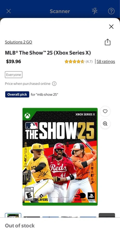 ⚾ MLB The Show 25 (Xbox Series X) – OPEN CASE - photo 3