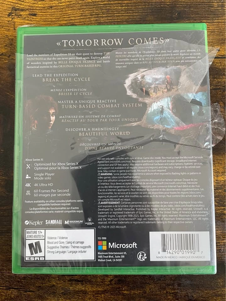 Expedition 33 (Xbox Series X) – BRAND NEW SEALED - photo 2