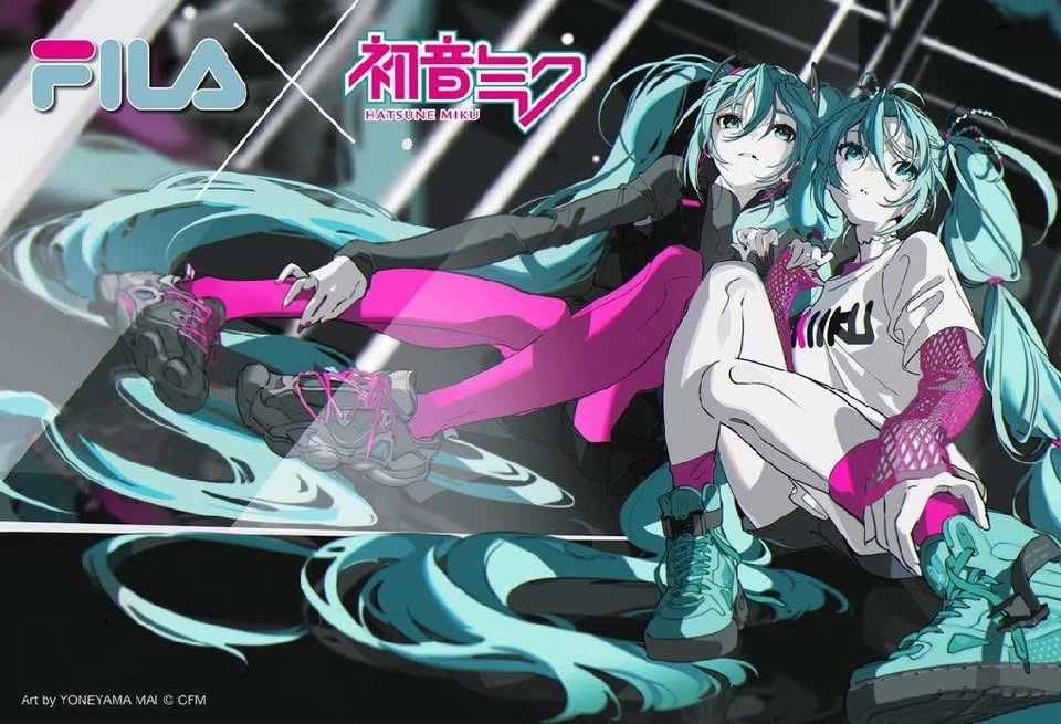 Hatsune Miku x Fila Collab Sneakers - photo 2