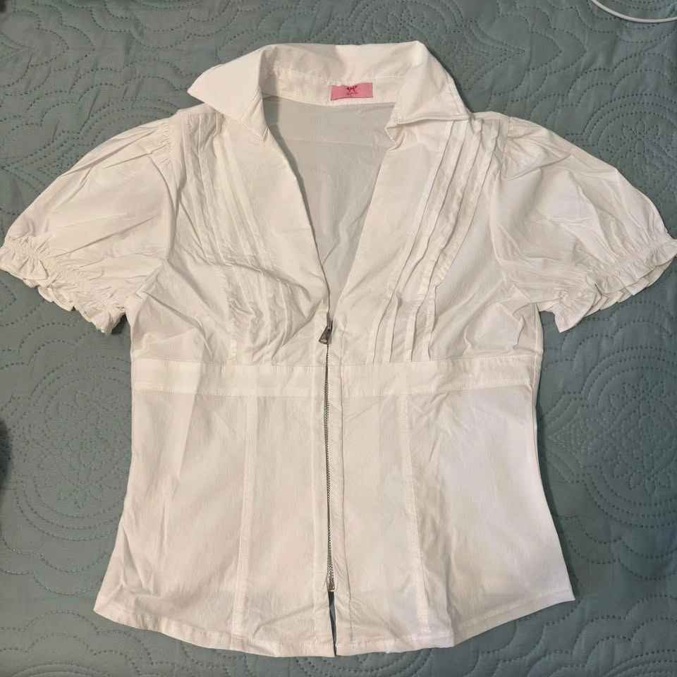 ShebyShi white blouse