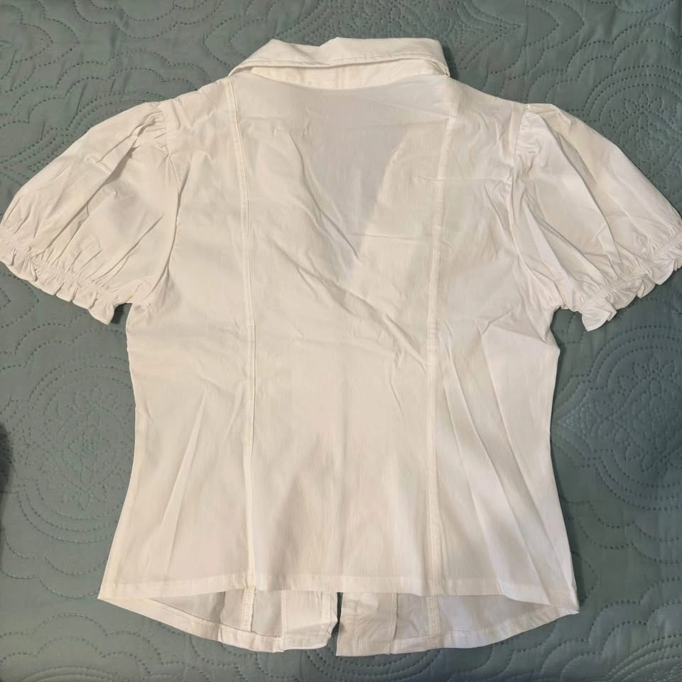 ShebyShi white blouse - photo 2