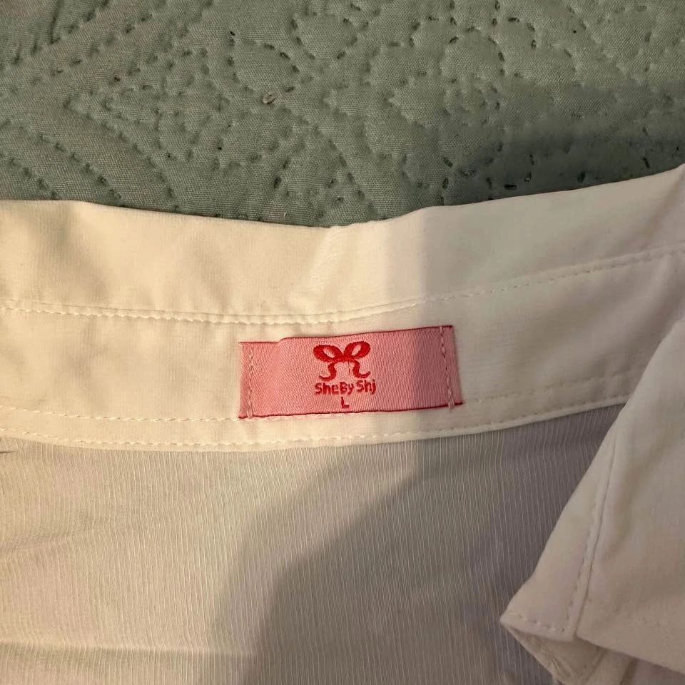 ShebyShi white blouse - photo 3