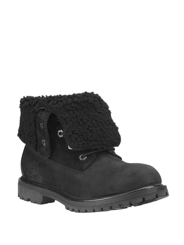 Black Timberland Waterproof Roll-Top Boots Size 11