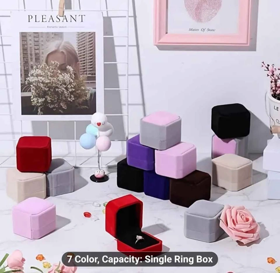 Velvet Ring Jewelry Box - Perfect Gift - photo 5