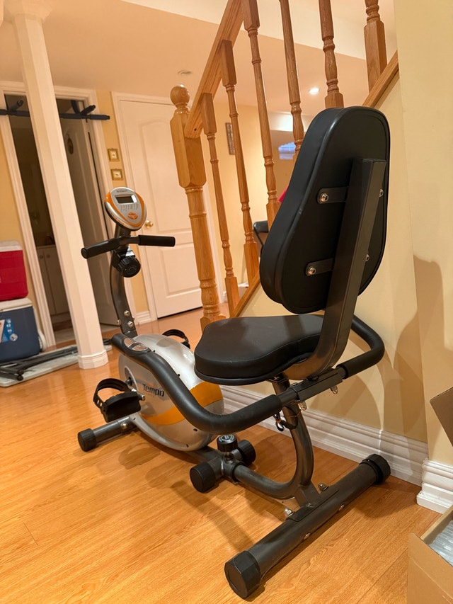 Tempo Fitness Recumbent Exercise Bike - photo 4