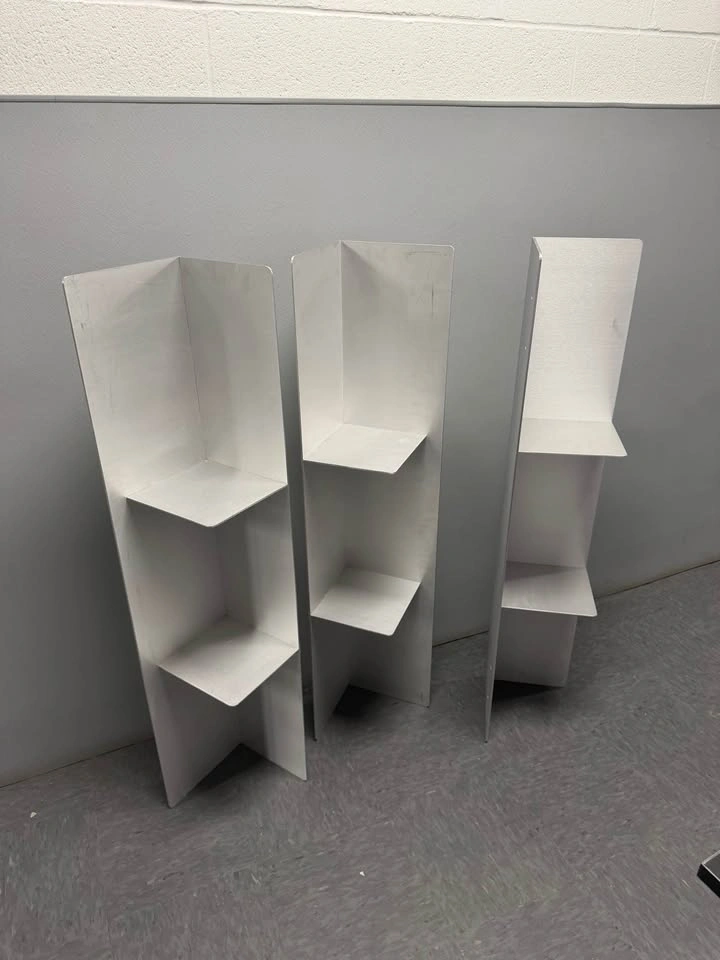 3 pieces Aluminum hanging shelves - photo 3