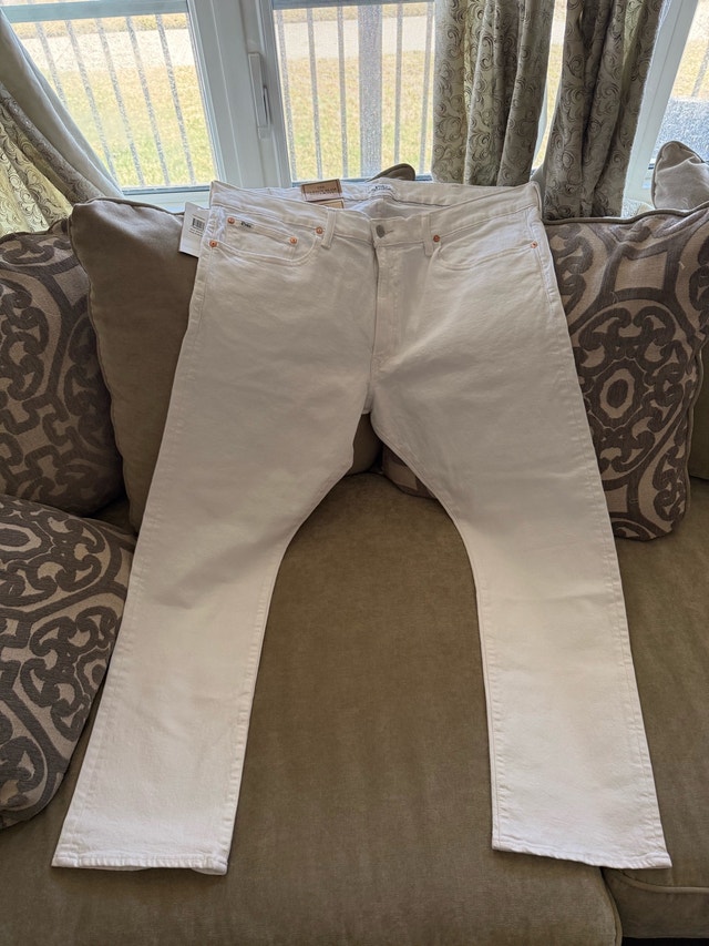 New Polo Ralph Lauren White Denim Jeans 38x30 - photo 5