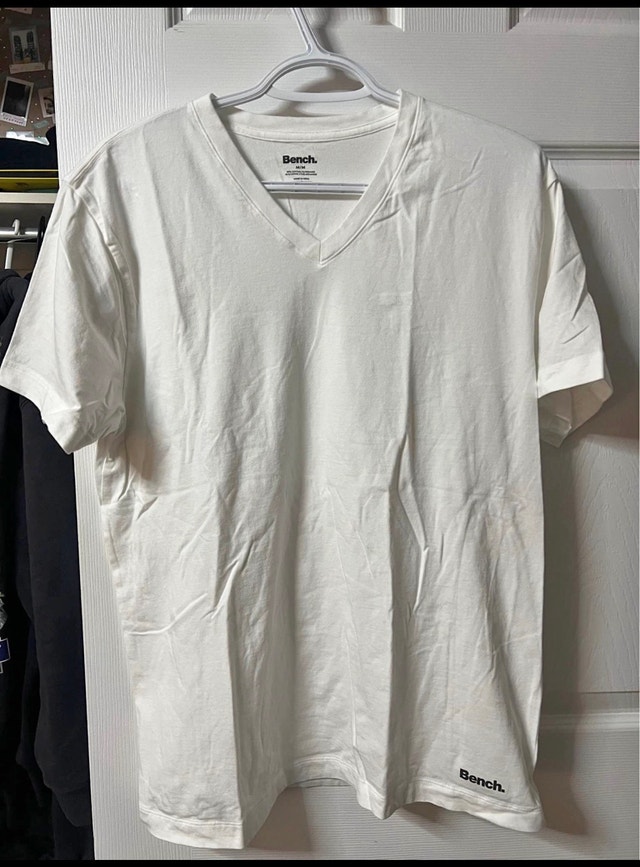 BENCH T-Shirts Size: L White/Black $5 Each - photo 3