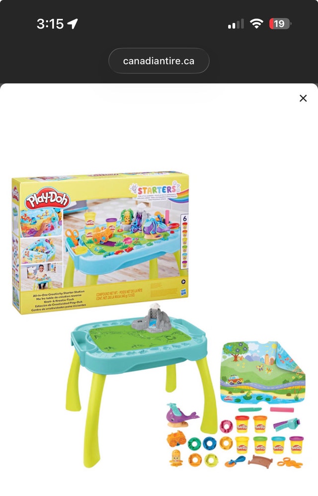 Play-Doh All-in-One Creativity Starter Activity Table. BNIB - photo 4