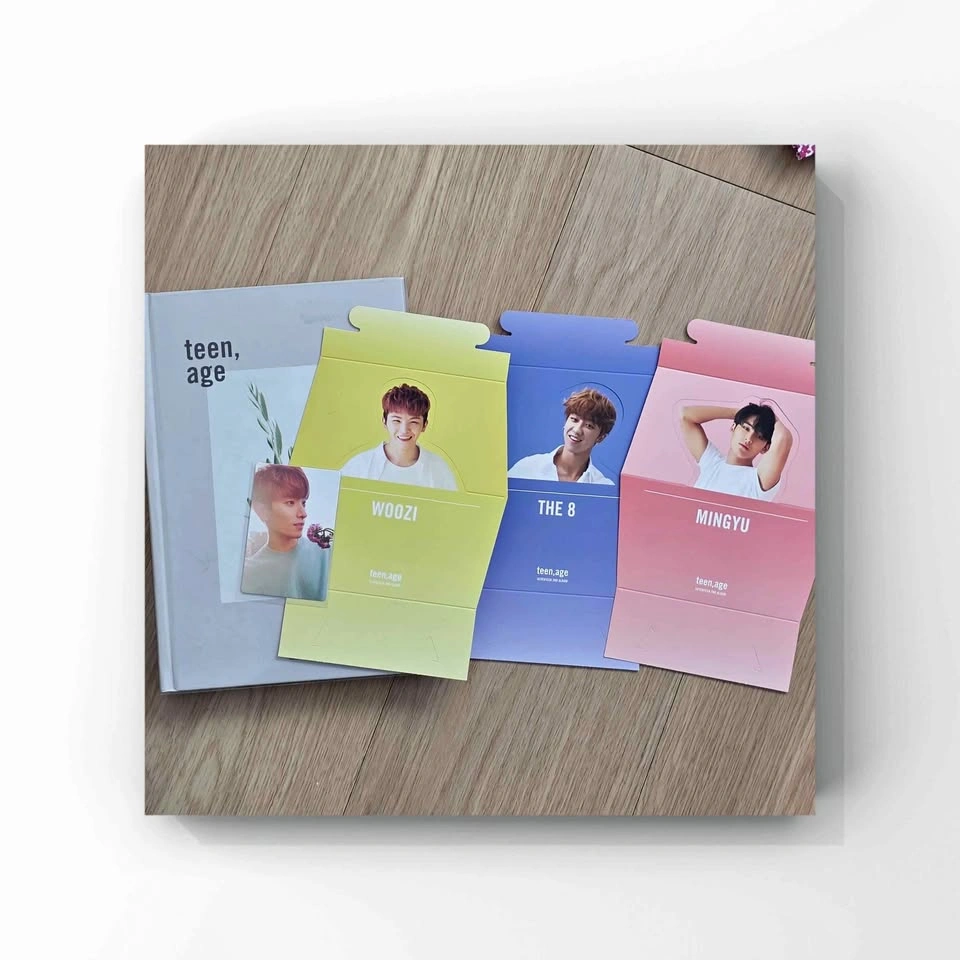 SEVENTEEN “Teen, Age” Album + DK Photocard + FREE Standees