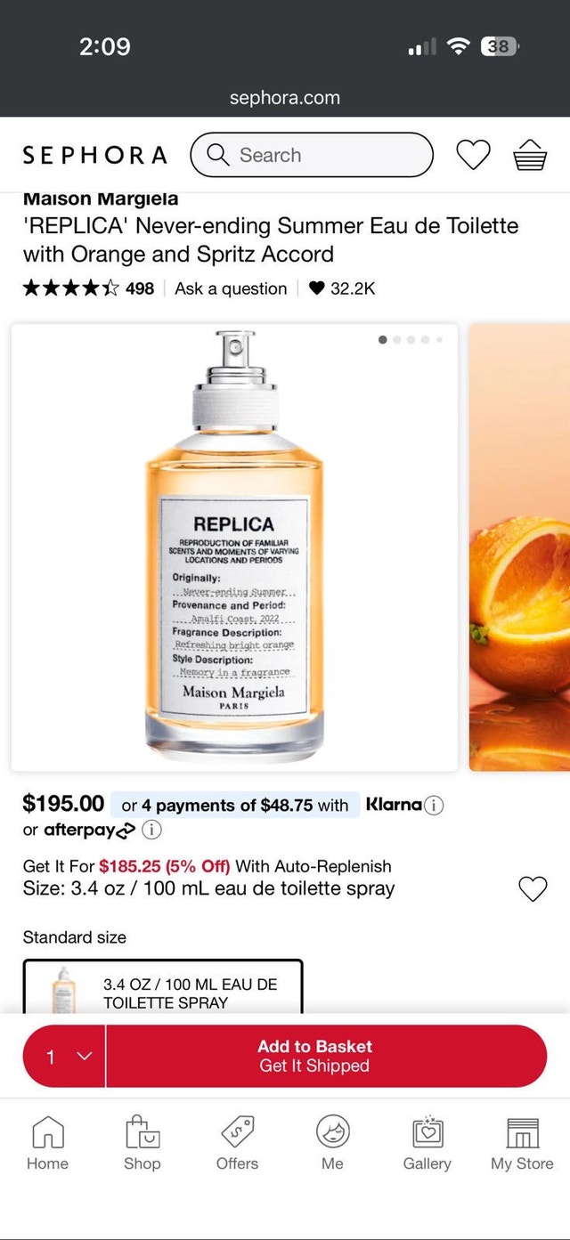 Maison Margiela Replica Never Ending Summer - photo 2