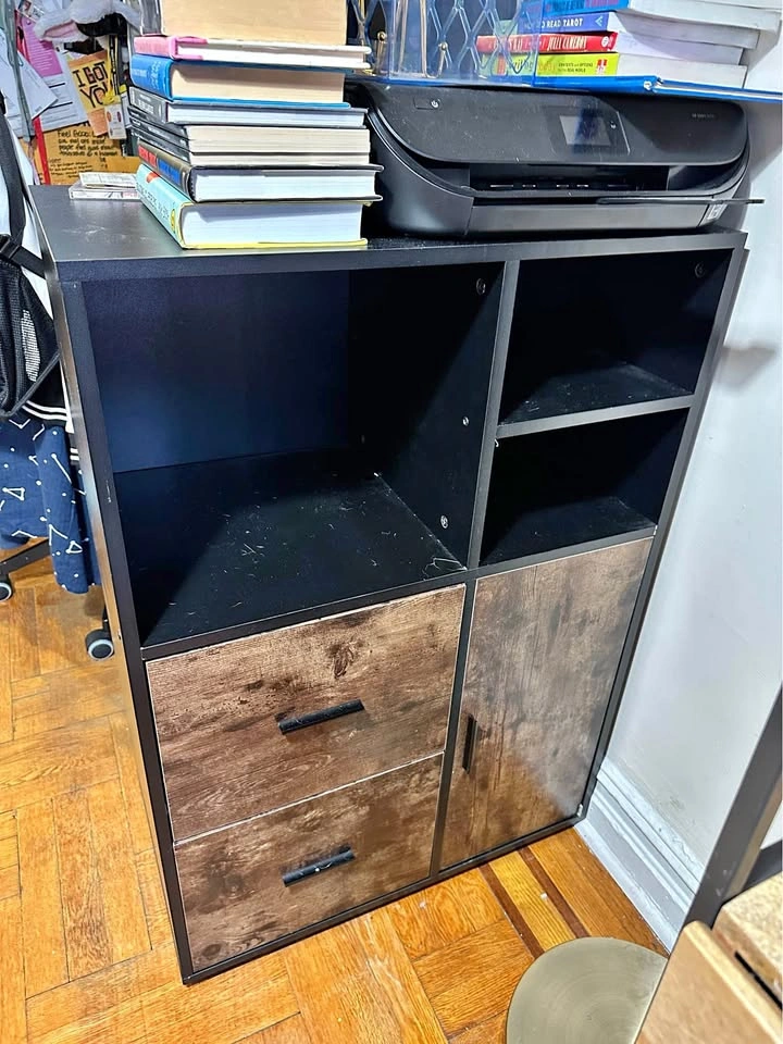 Storage Cabinet with File Drawers