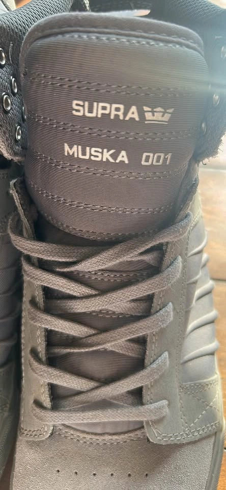 Supra Chad Muska 001 Shoes - Men's Size 9 - Charcoal Gray - Like - photo 2