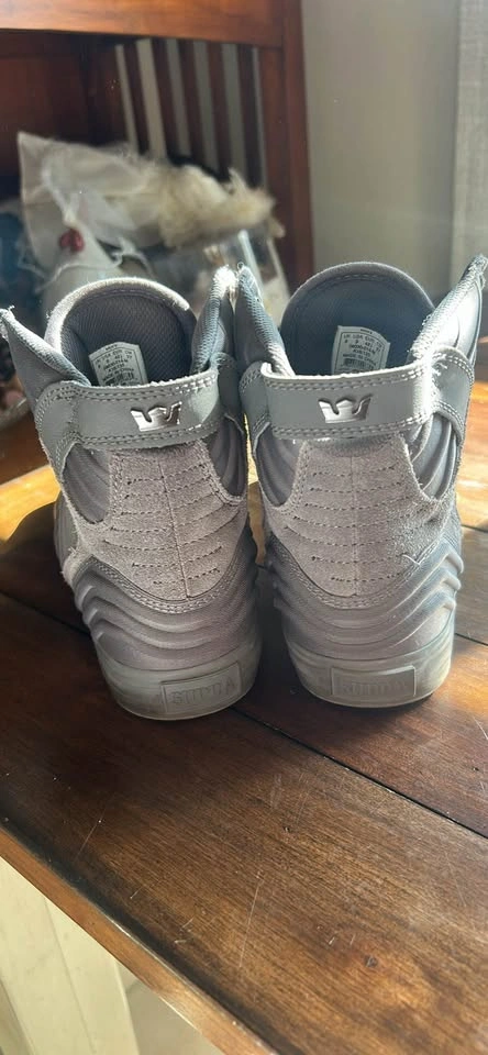 Supra Chad Muska 001 Shoes - Men's Size 9 - Charcoal Gray - Like - photo 5