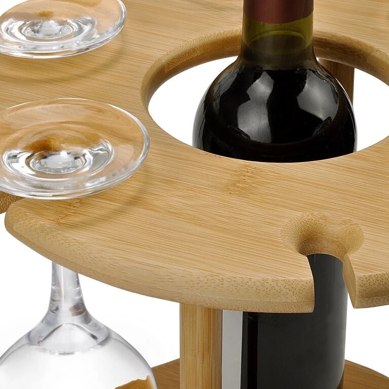 Kato Wine Glass Cup Rack and Bottle Holder Wine Tabletop Glass H - photo 5