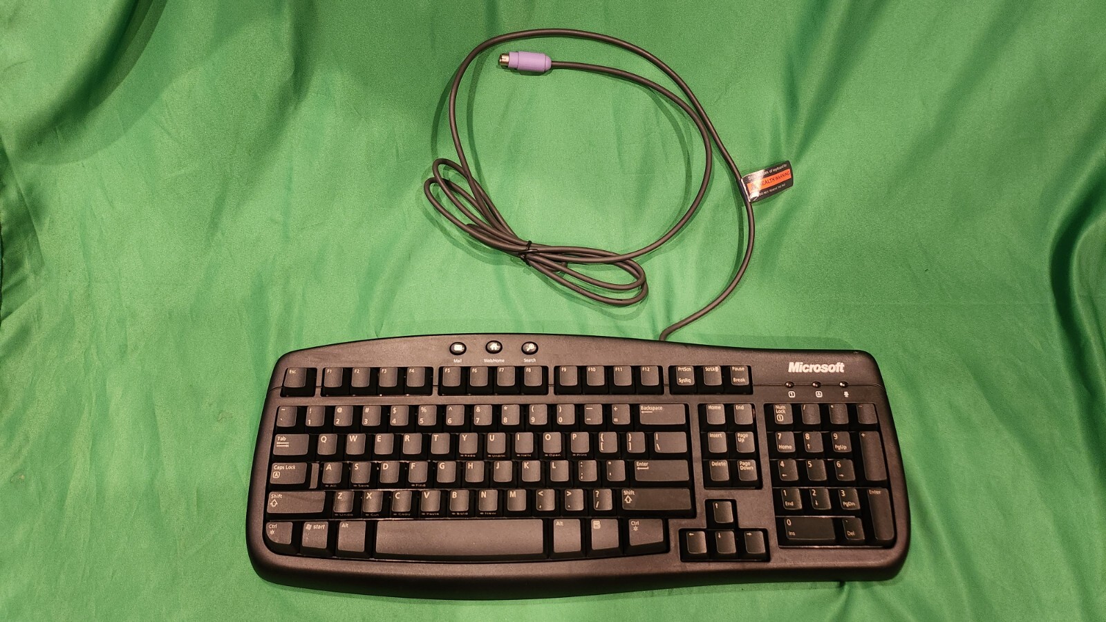 Microsoft Basic Keyboard 1.0a (PS/2 Port)