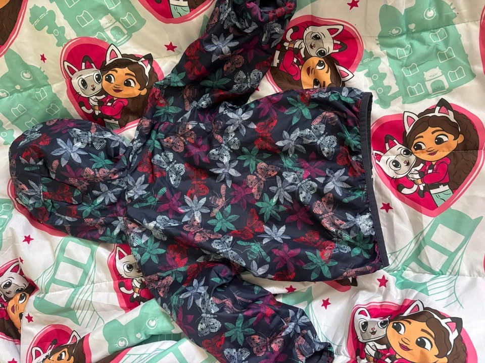 Columbia Kids Floral Fleece Lined Jacket 3t - photo 2
