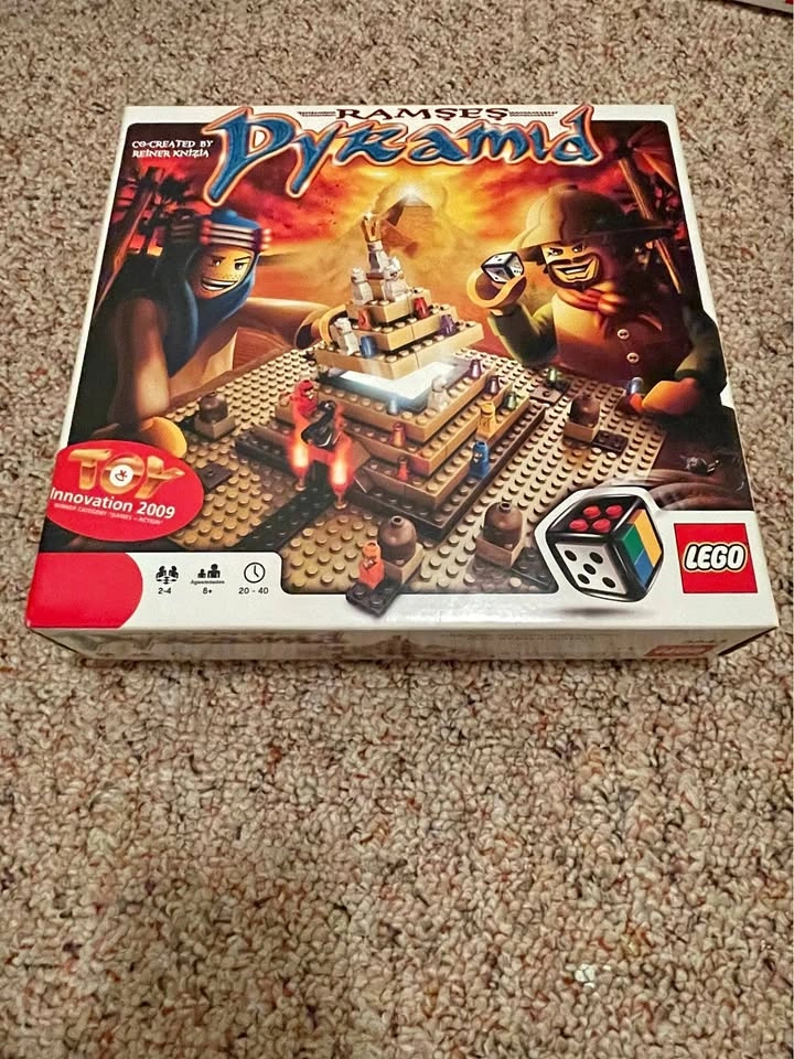 LEGO Ramses Pyramid Board Game - All Pieces Included