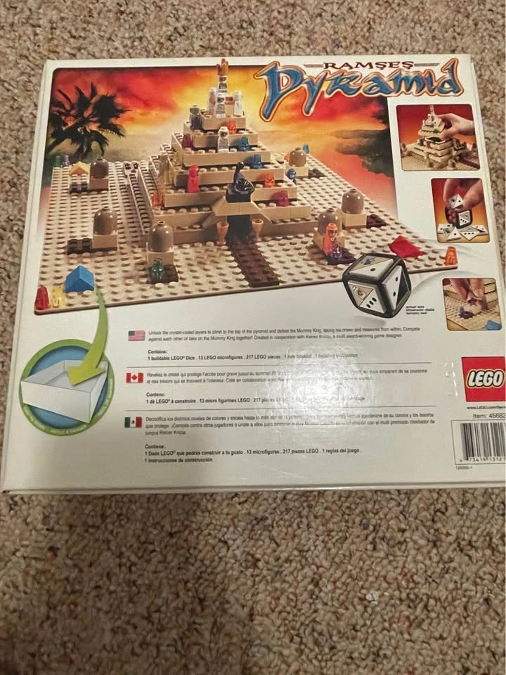 LEGO Ramses Pyramid Board Game - All Pieces Included - photo 2