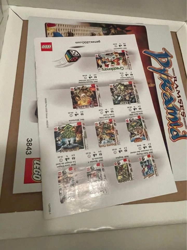 LEGO Ramses Pyramid Board Game - All Pieces Included - photo 3