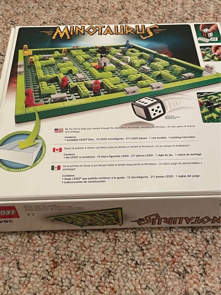 LEGO Minotaurus Board Game ALL PIECES - photo 2