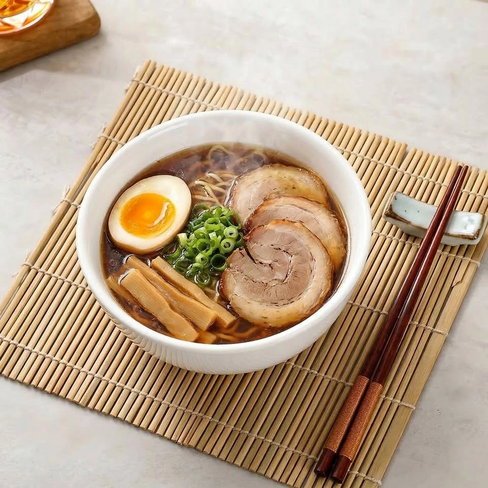 Minimalist White Ceramic Mixing & Serving Bowl