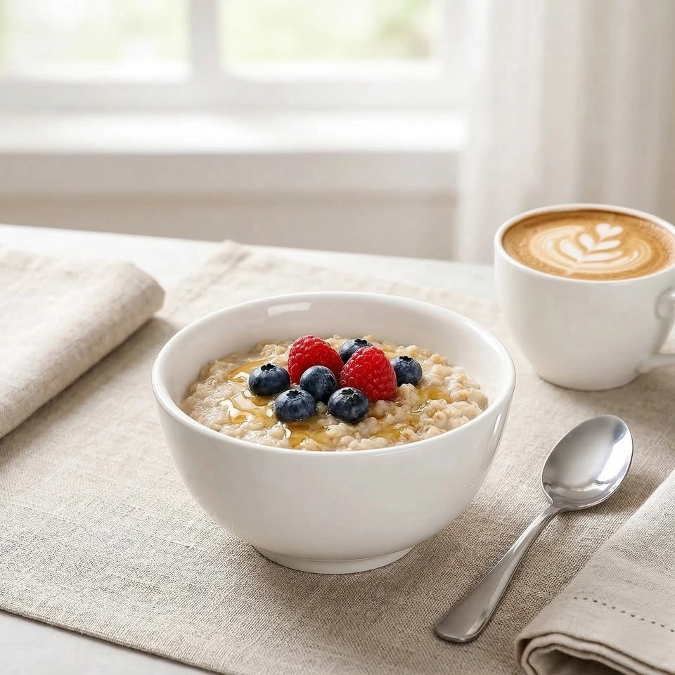 Minimalist White Ceramic Mixing & Serving Bowl - photo 2
