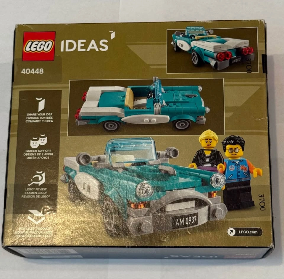 LEGO Ideas Vintage Car Set 40448 - New Sealed - photo 2