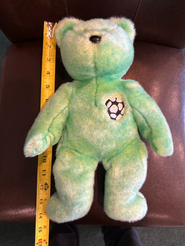TY Beanie Kids Soccer Bear - photo 4