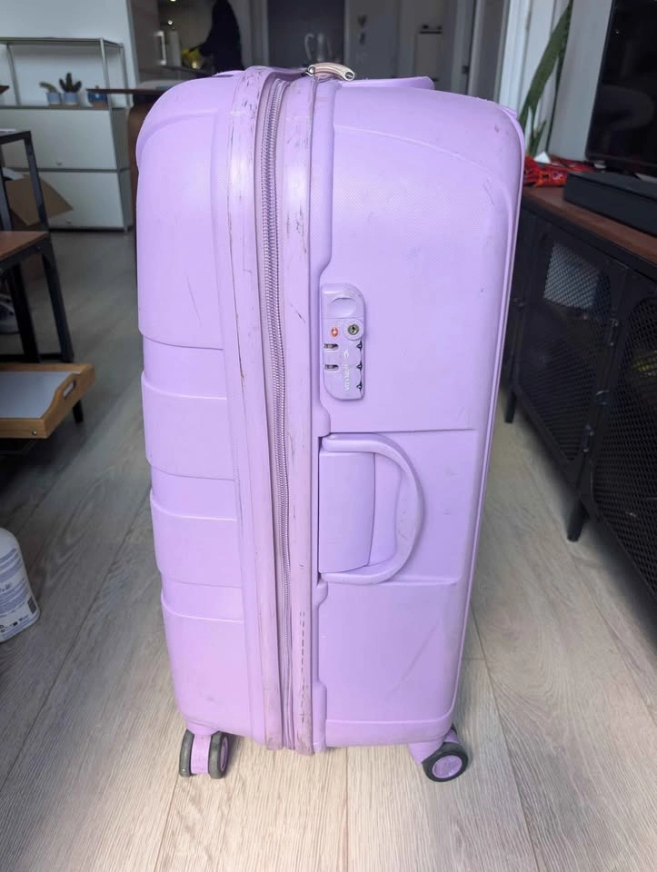 Sonada Lavender Hard Case Large Suitcase - photo 2