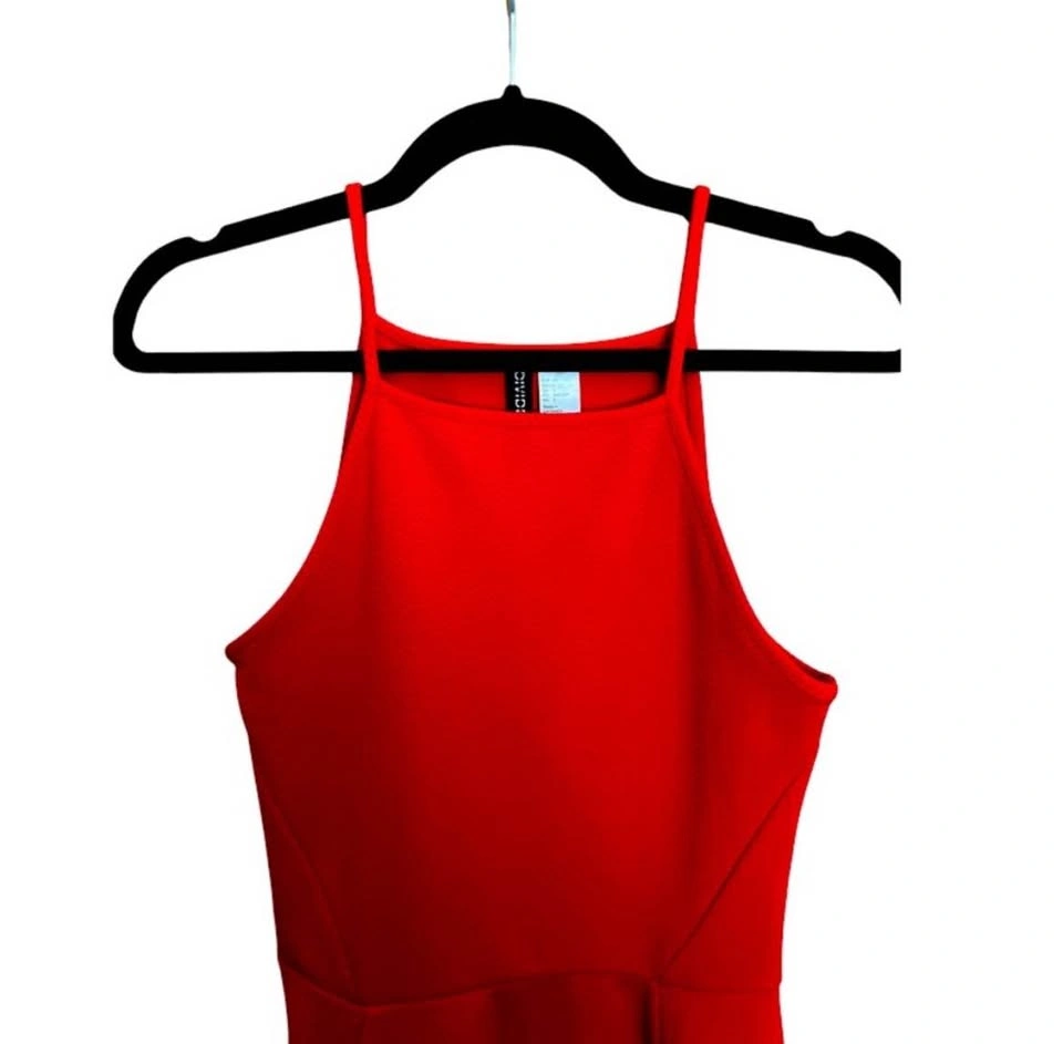 H&M Red Skater Dress - Size 4 - photo 2