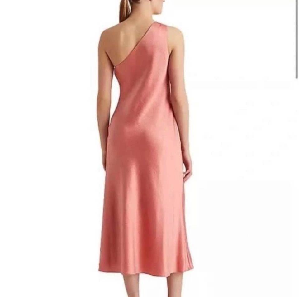 Ralph Lauren Dress One-Shoulder Satin Cocktail Dress - photo 3