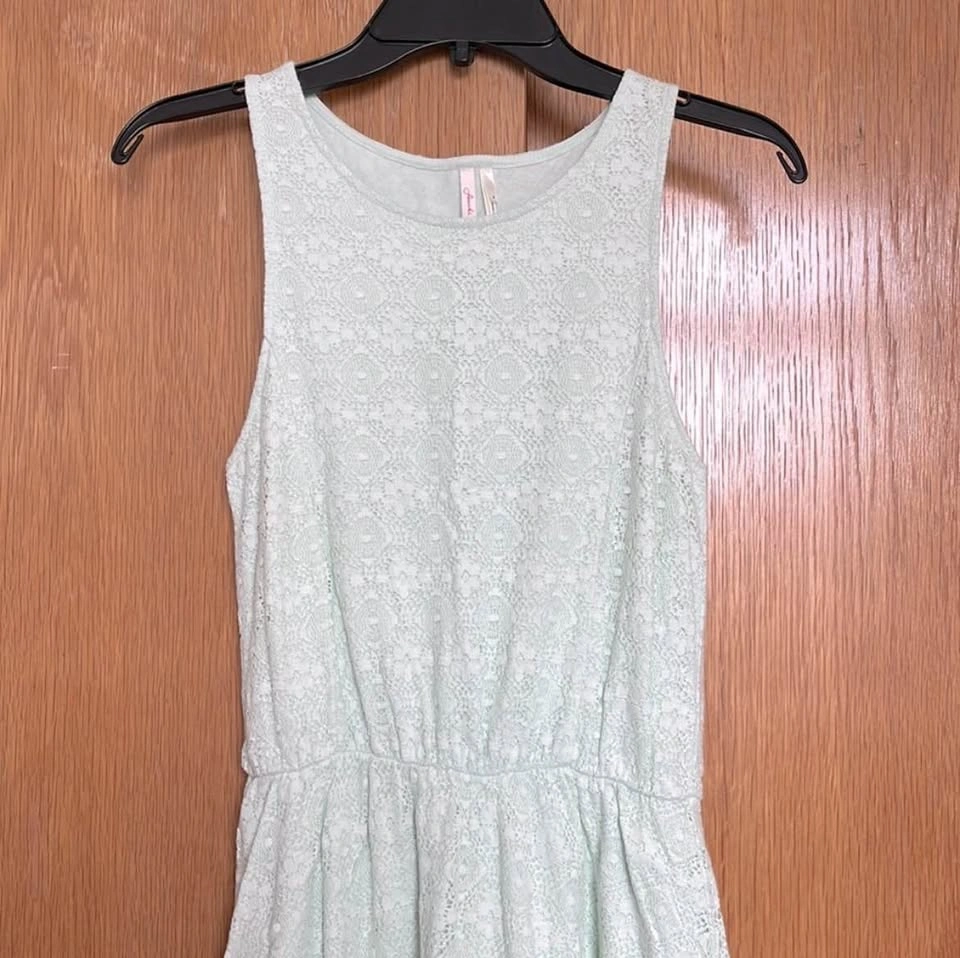 Frenchi mint green skater dress - photo 2