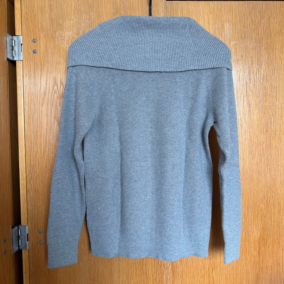 Banana Republic Gray Cowl Neck Sweater - photo 5