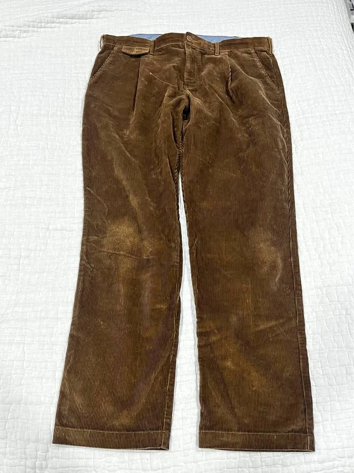 J Crew Men's Brown Corduroy Pants W28/L32