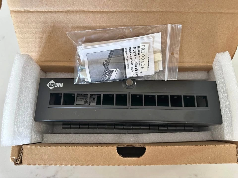 Nordx/CDT IBDN MDVO 12-Port Patch Box AX100282