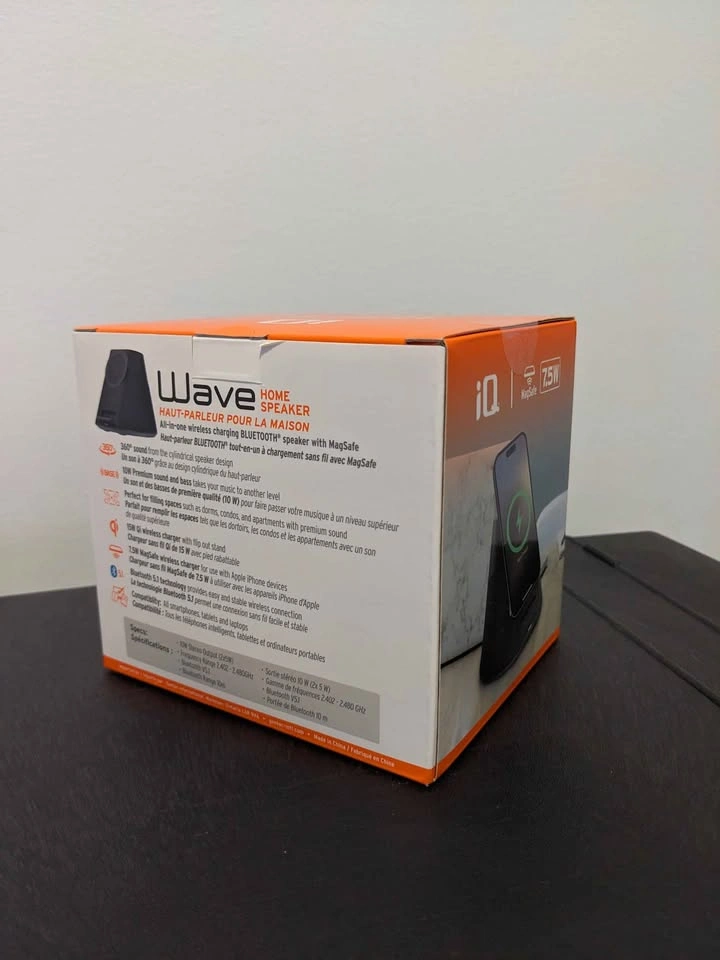 iQ Wave Home Speaker w/ Wireless Charger - photo 2