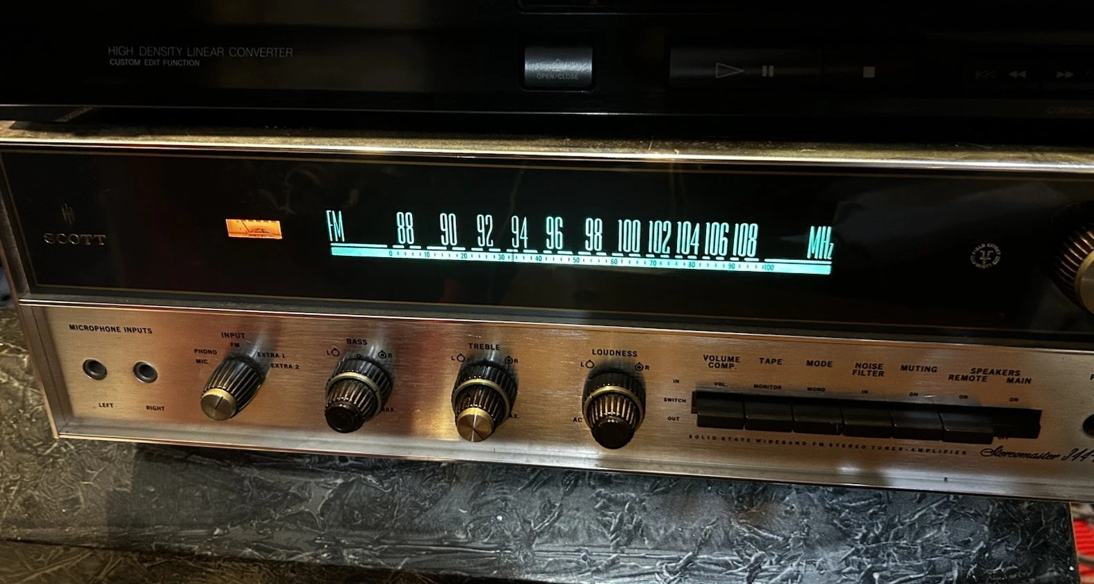 Vintage Scott 344-C Stereomaster Tuner-Amplifier