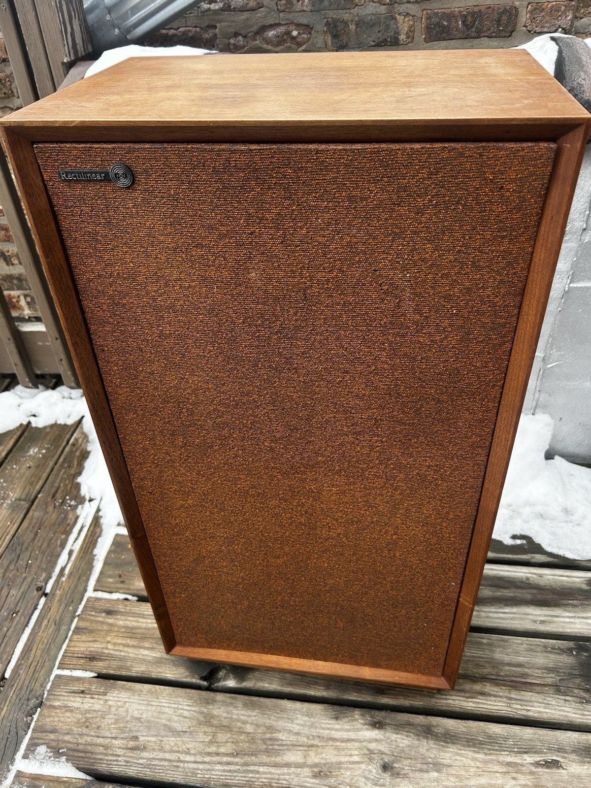 Rectilinear lll Highboy 3-Way Speakers, Excellent Condition - photo 2