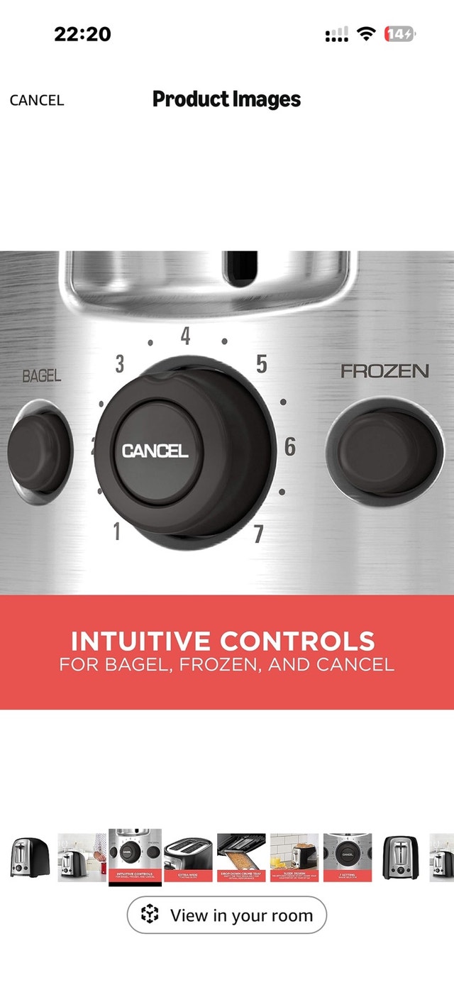 BLACK+DECKER 2-Slice Toaster - photo 3