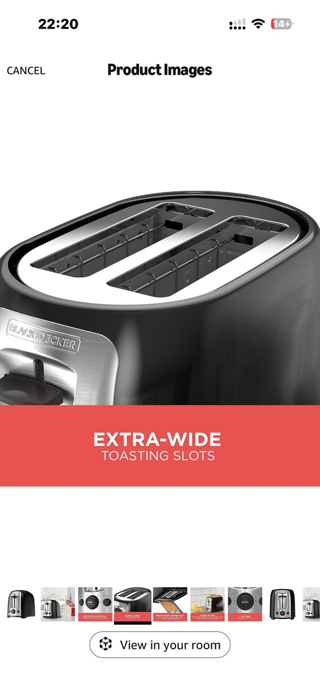 BLACK+DECKER 2-Slice Toaster - photo 4