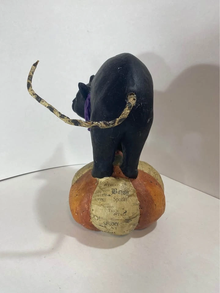 halloween cat statue - photo 4